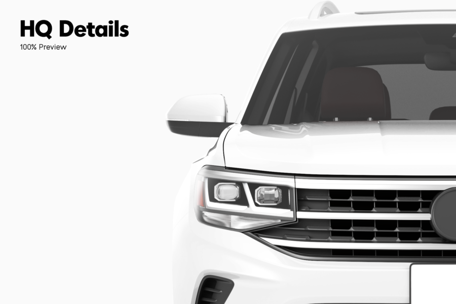 volkswagen atlas mockup