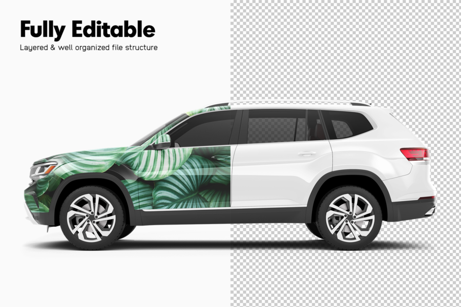 volkswagen atlas mockup