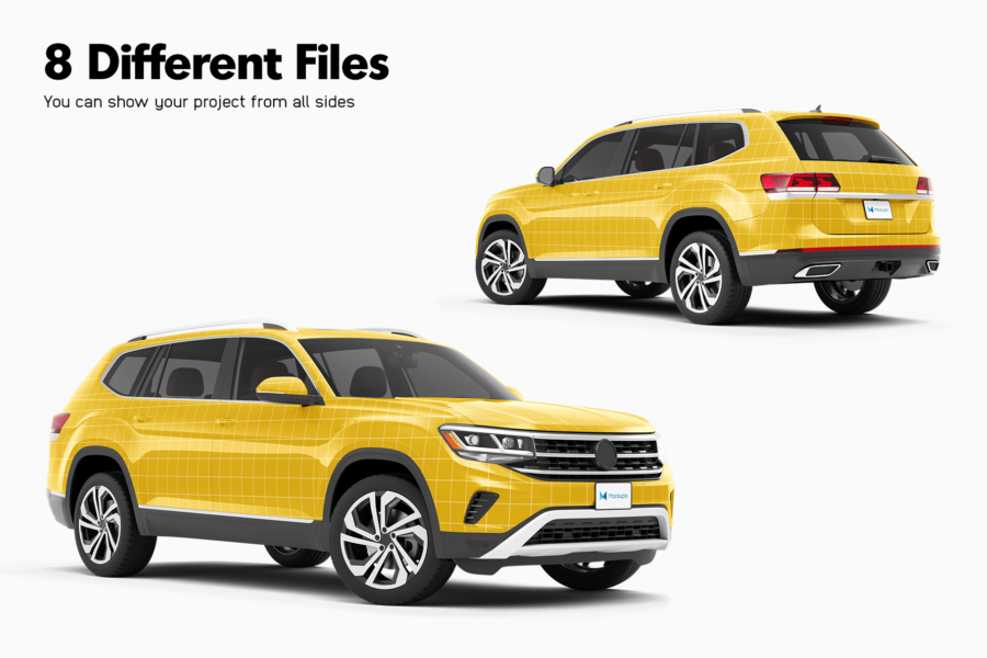 volkswagen atlas mockup