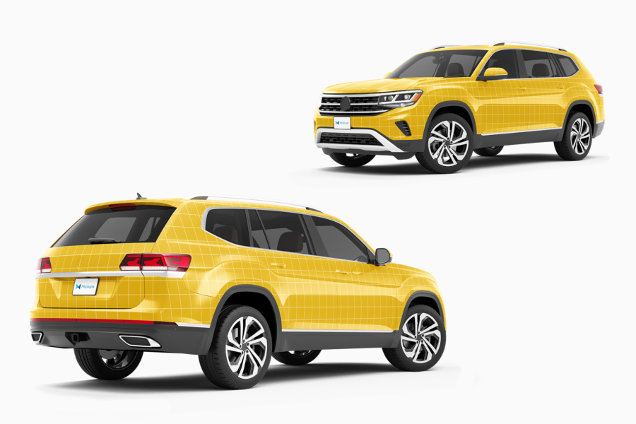 volkswagen atlas mockup