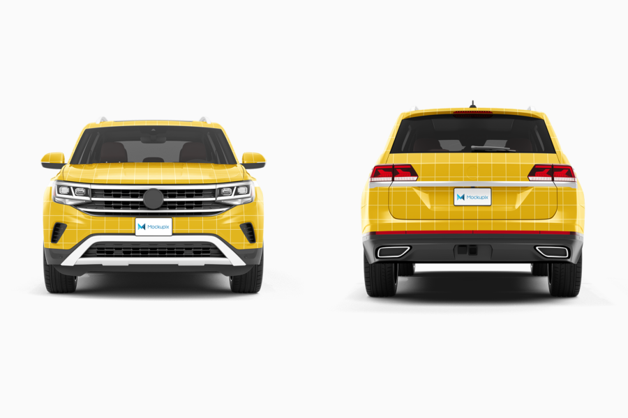 volkswagen atlas mockup