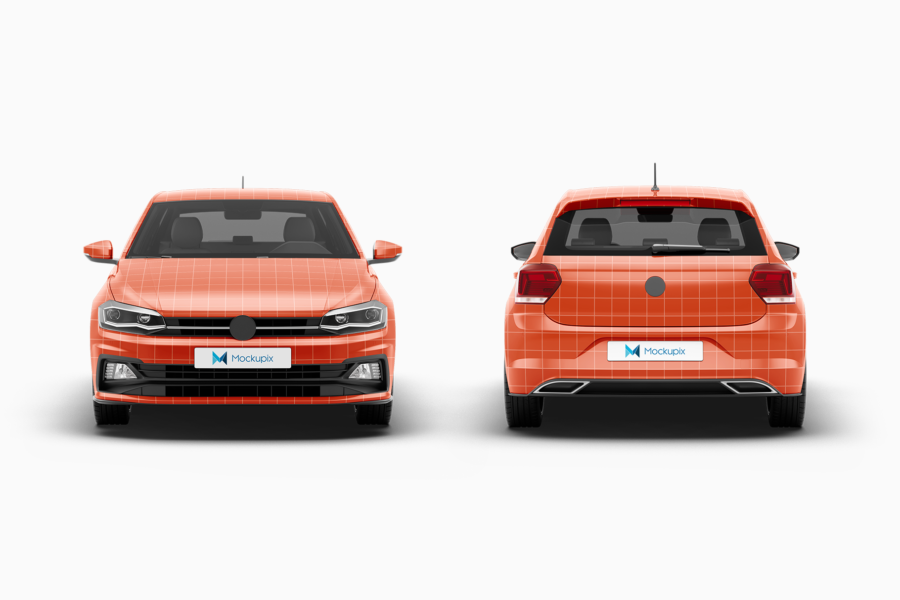 volkswagen polo mockup