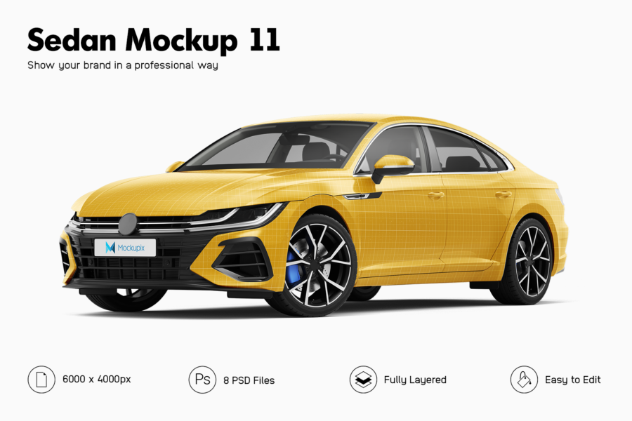 volkswagen arteon mockup