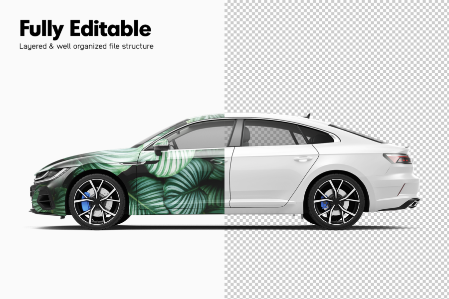 volkswagen arteon mockup