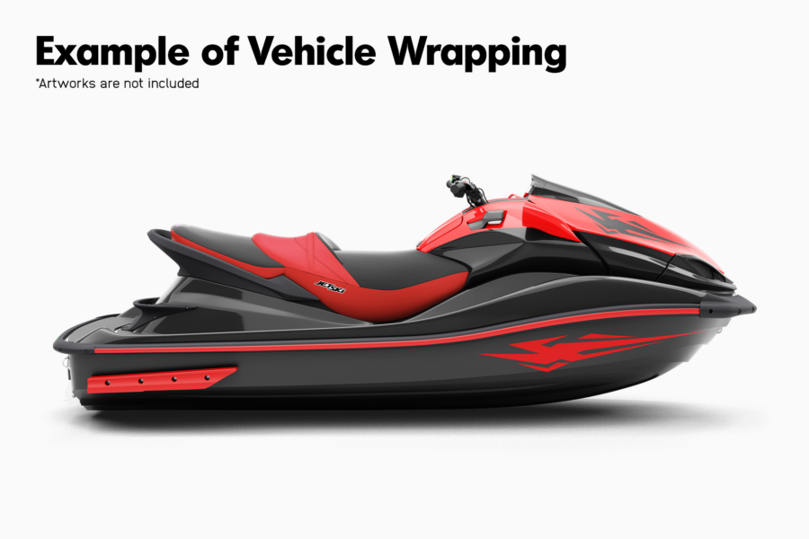 kawasaki jet ski mockup