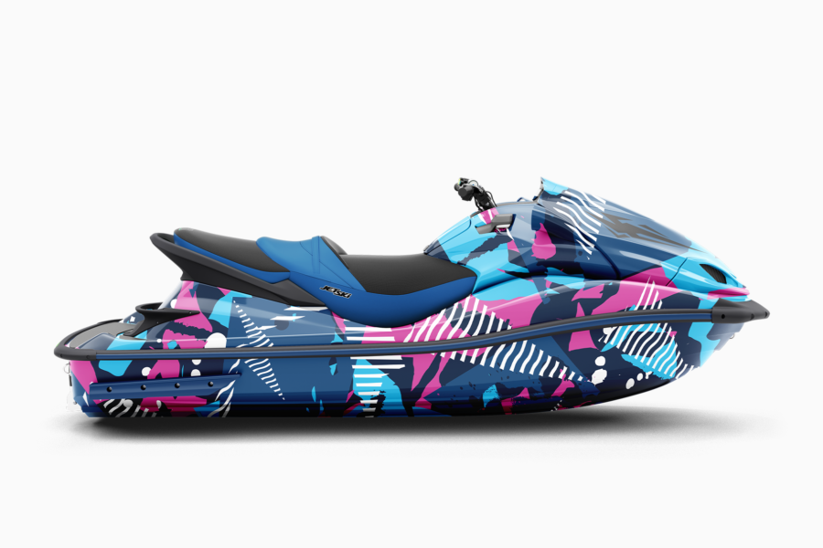 kawasaki jet ski mockup