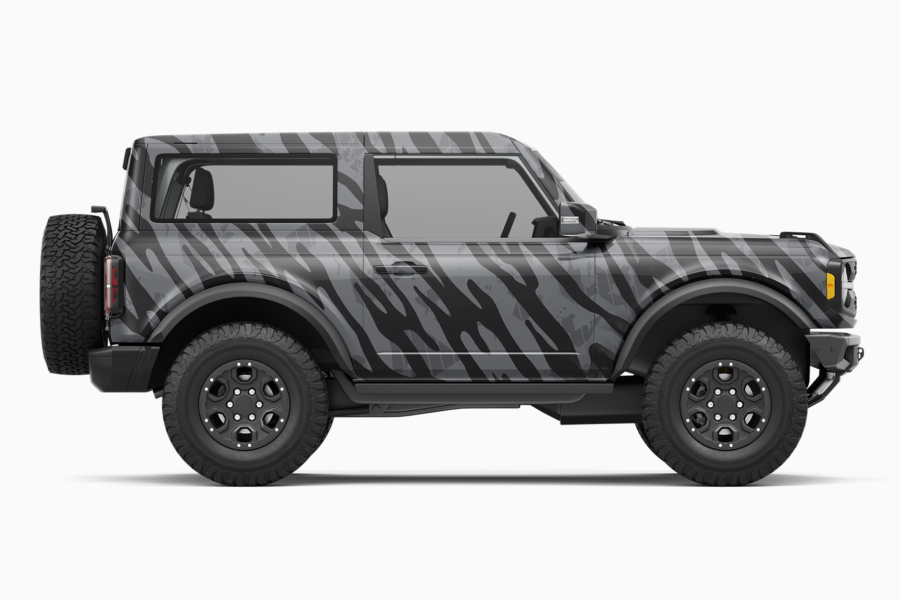 ford bronco mockup