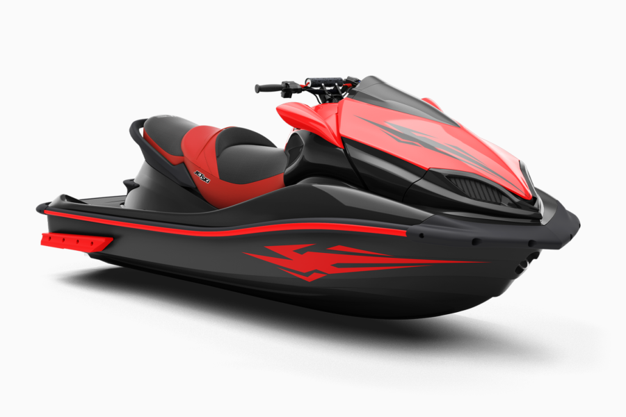 kawasaki jet ski mockup