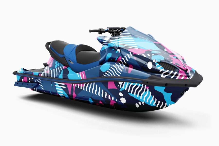 kawasaki jet ski mockup