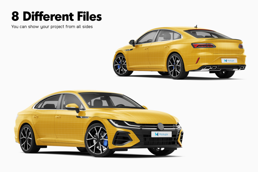 volkswagen arteon mockup