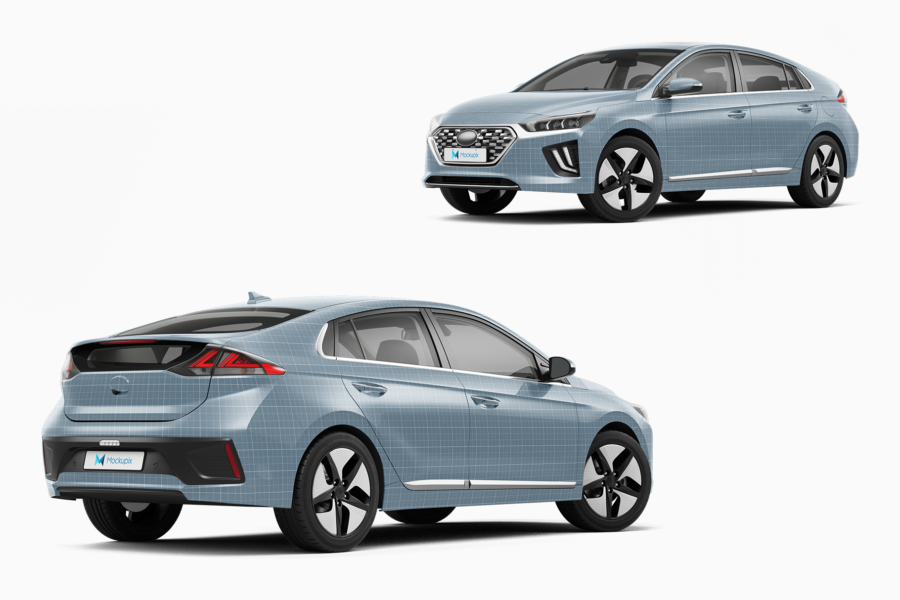 hyundai ioniq mockup