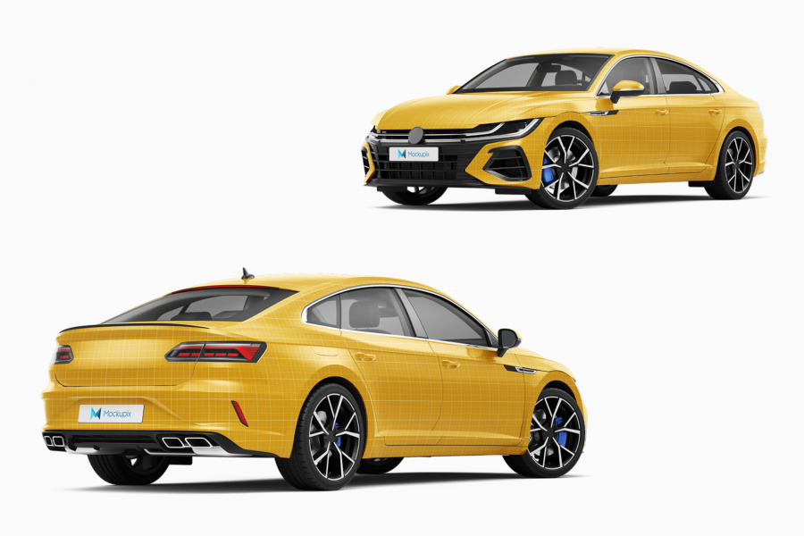 volkswagen arteon mockup