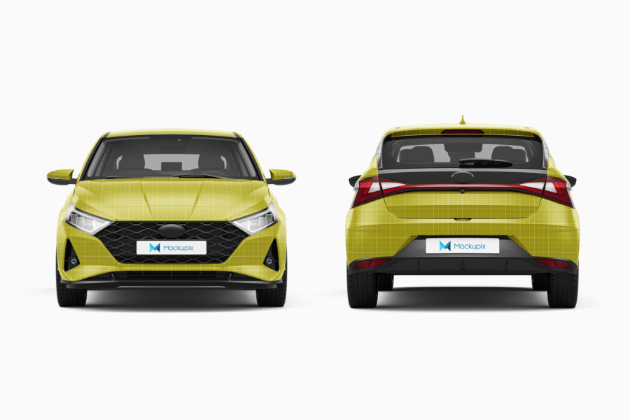 hyundai i20 mockup