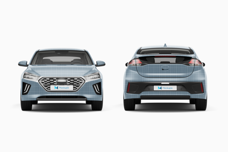 hyundai ioniq mockup