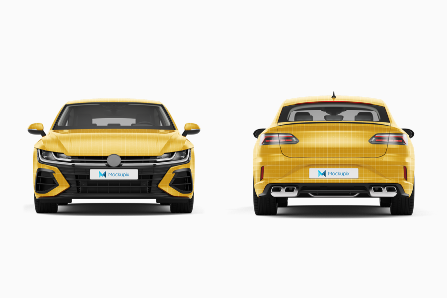 volkswagen arteon mockup