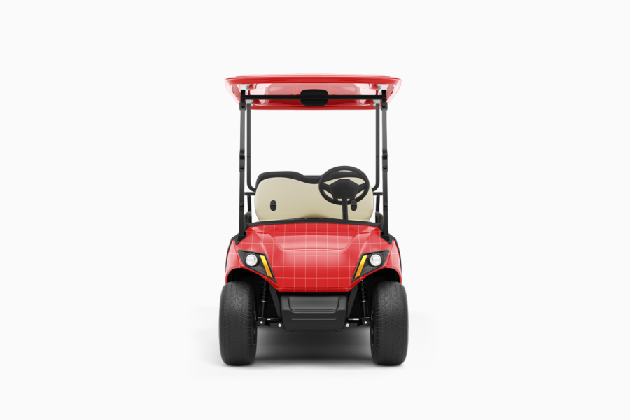 yamaha golf cart mockup