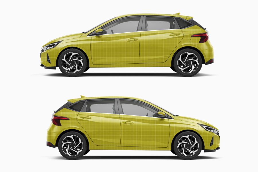 hyundai i20 mockup