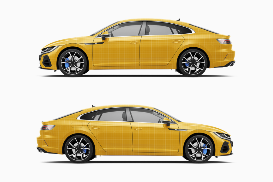 volkswagen arteon mockup