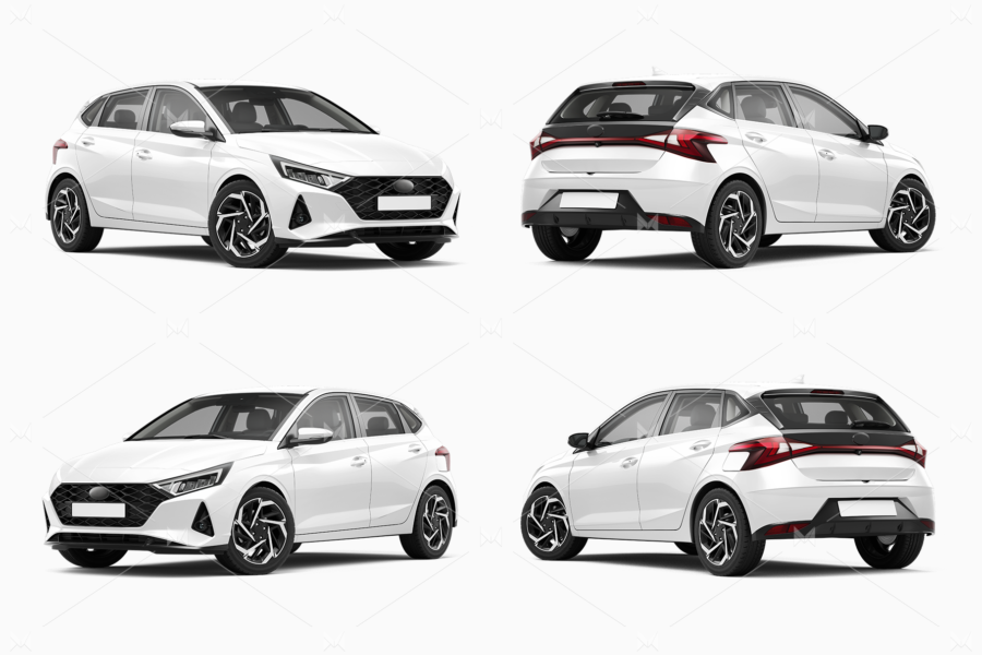 hyundai i20 mockup