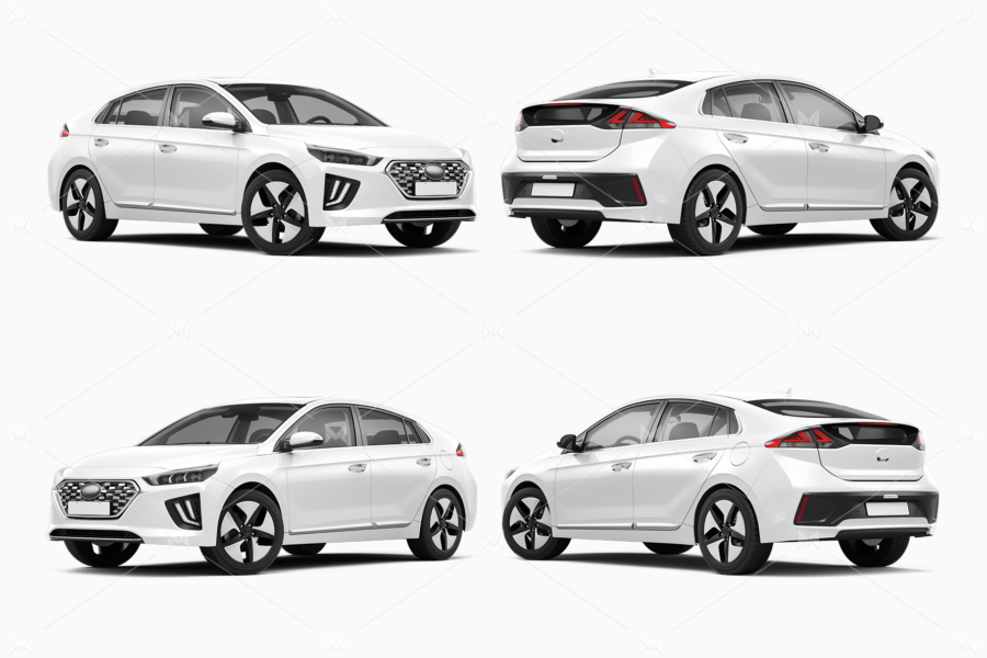 hyundai ioniq mockup