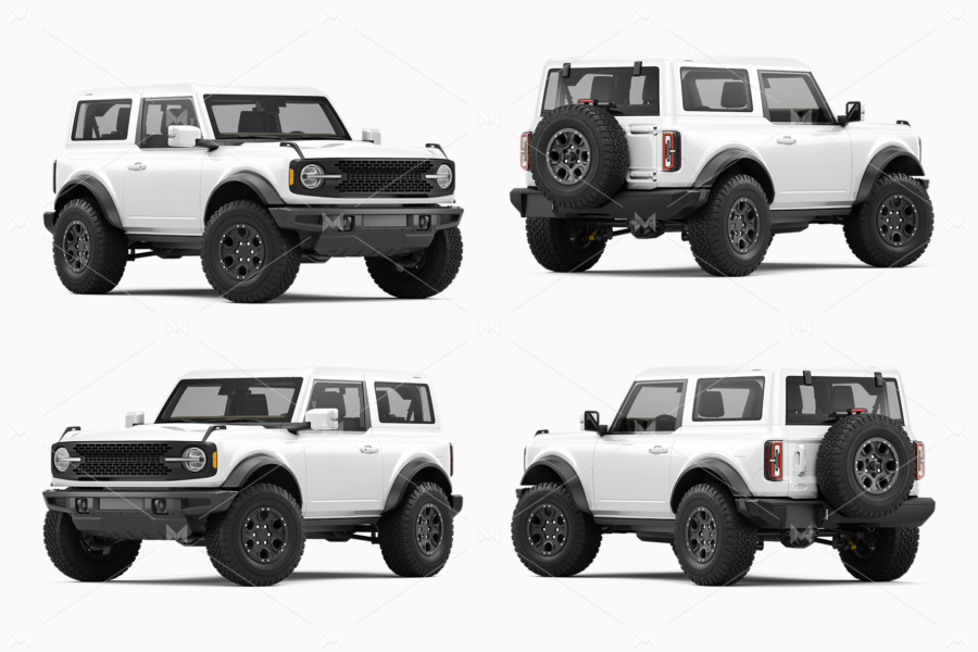 ford bronco mockup