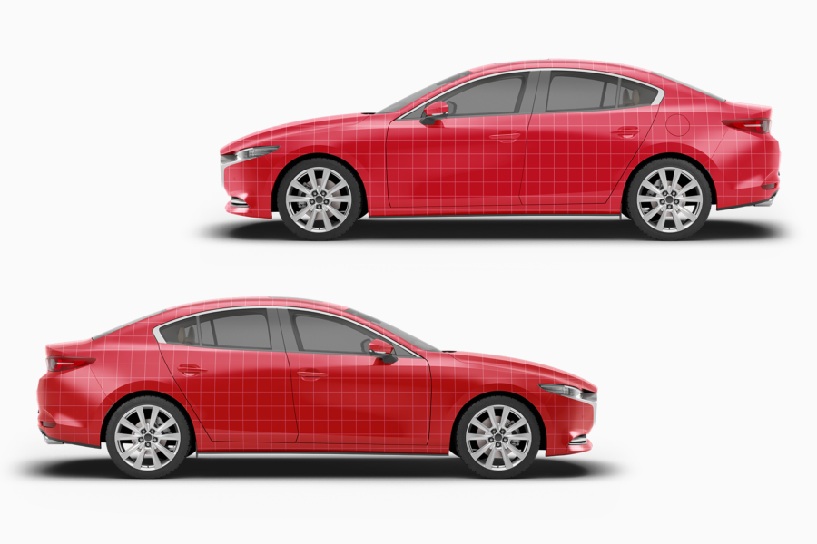 mazda 3 mockup