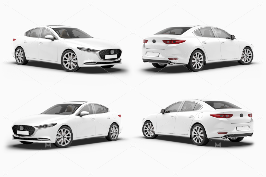 mazda 3 mockup