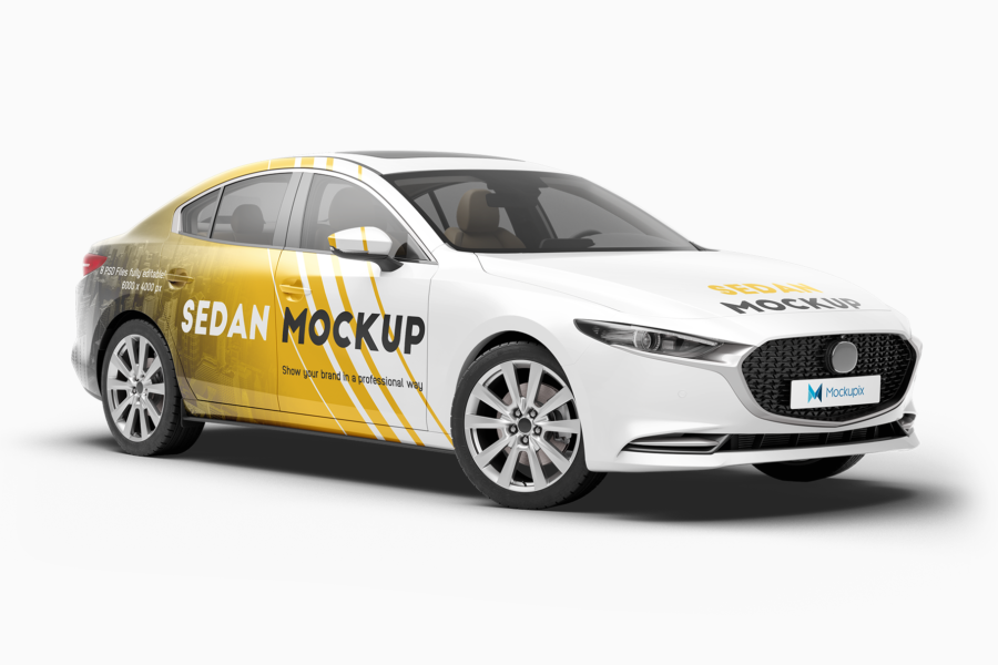 mazda 3 mockup