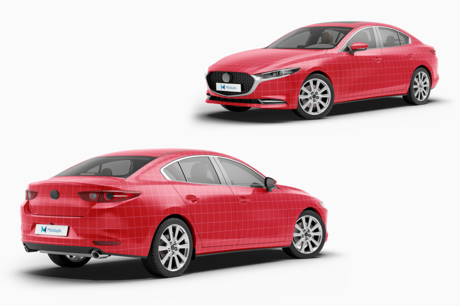 mazda 3 mockup