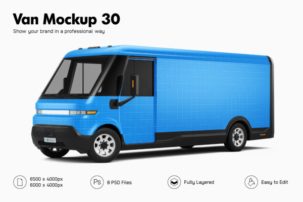 Bright Drop Zevo 600 - Van Mockup