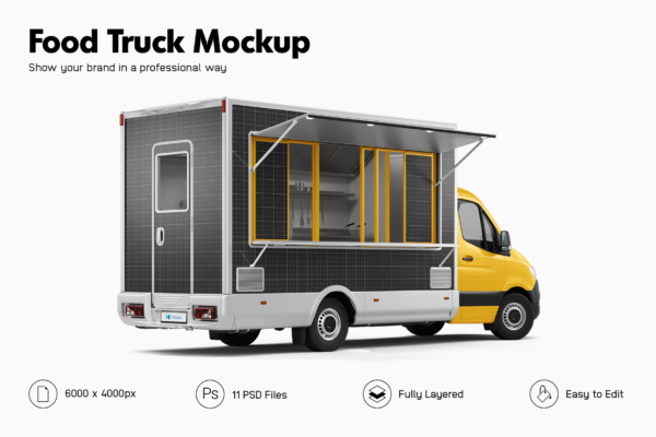 food truck mockup