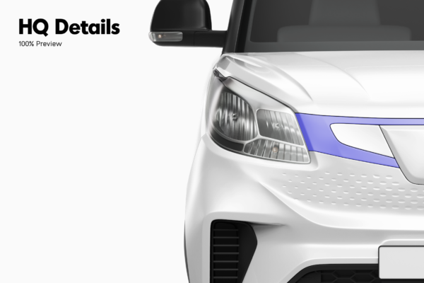 maxus ev30 van mockup