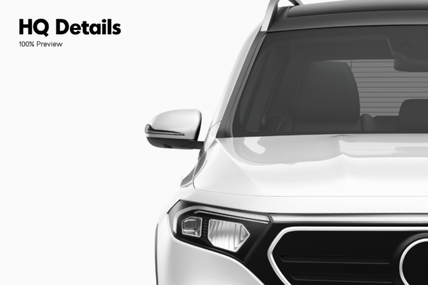 Mercedes EQB Electric Suv Mockup