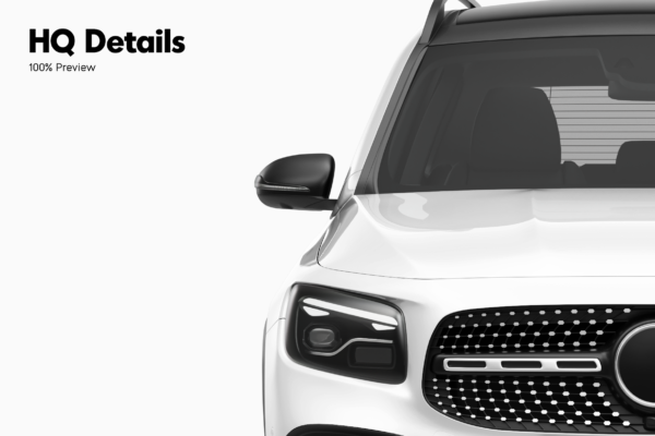 Mercedes GLB Suv Mockup