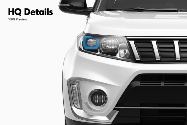 suzuki vitara suv mockup