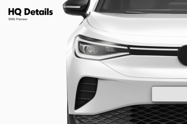 volkswagen id4 car mockup