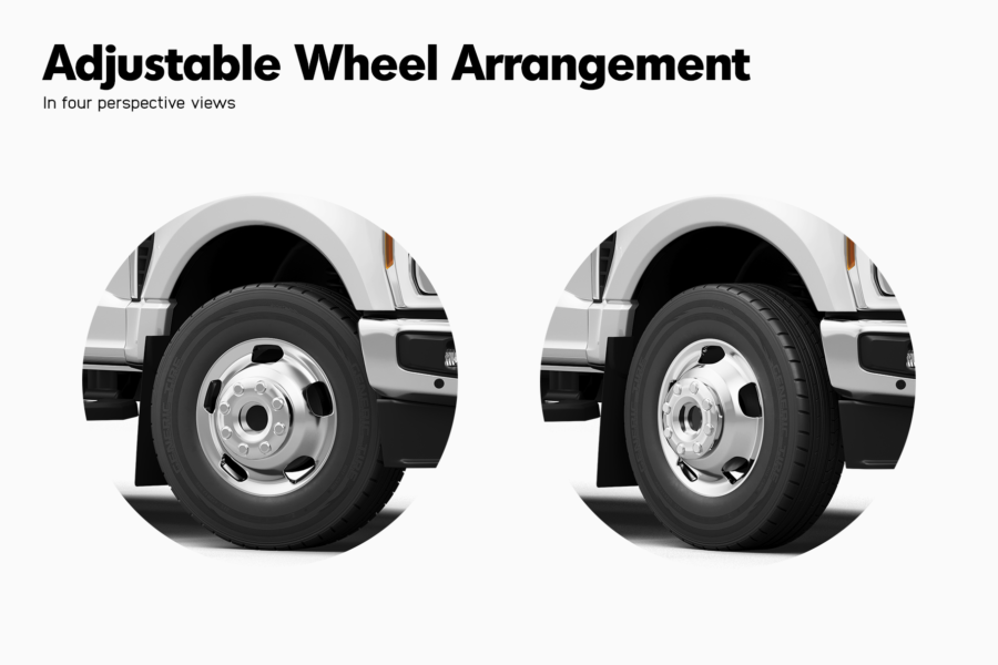 ford super duty f350 truck mockup