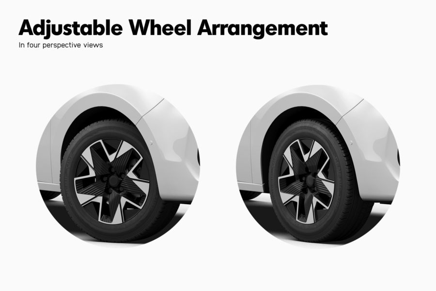 nissan townstar electric van mockup