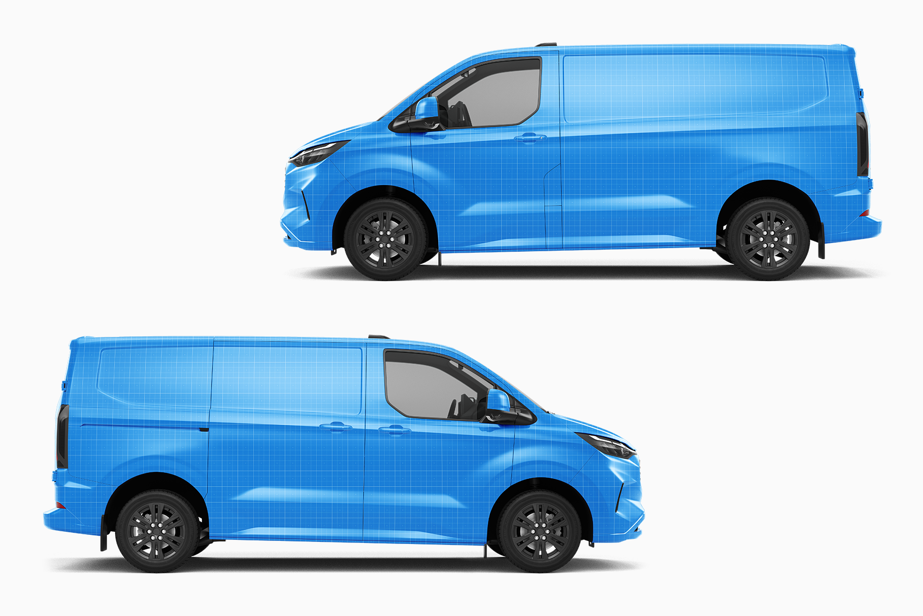 10-ford-transit-custom-mockup-photoshop ford transit custom van mockup
