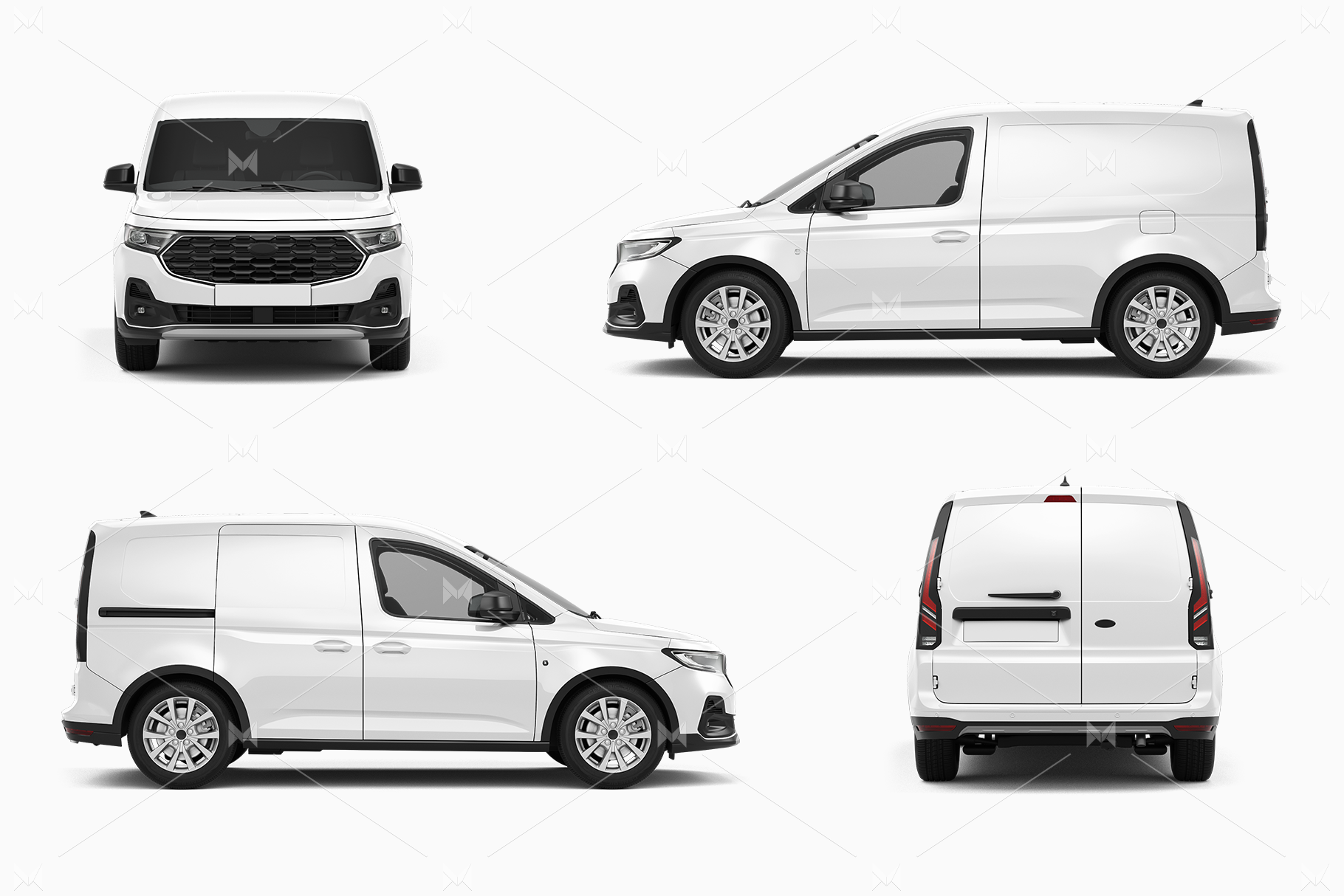 12-ford-transit-connect-mockup ford transit connect van mockup