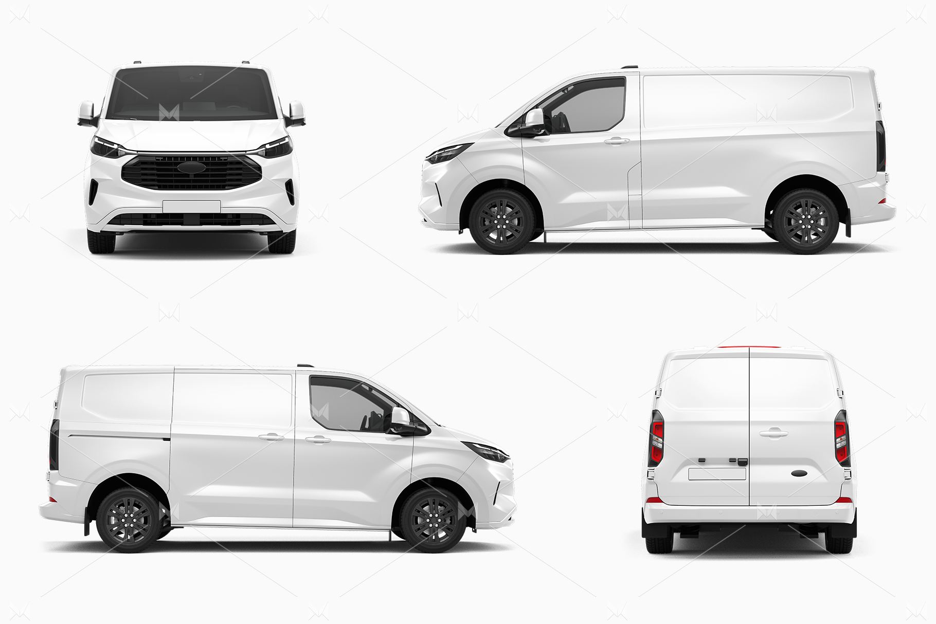12-ford-transit-custom-mockup-photoshop ford transit custom van mockup